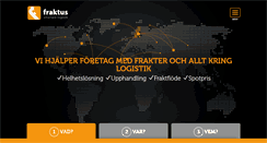 Desktop Screenshot of fraktus.se