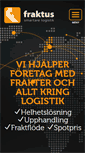Mobile Screenshot of fraktus.se